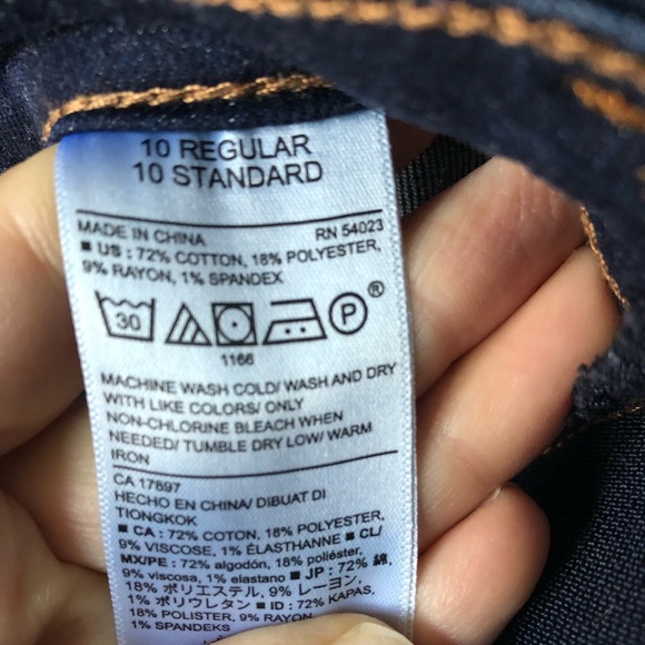 Maternity Blue jeggings Pants over the belly - Picture 6 of 6